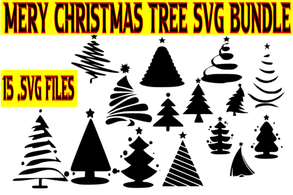 Download Christmas Trees Svg Bundle| Svg Bundle - Christmas tree Collection