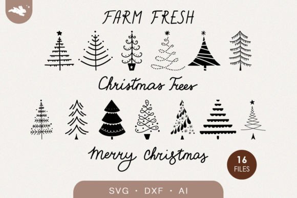 Download Christmas Trees Svg Bundle - Christmas tree Collection