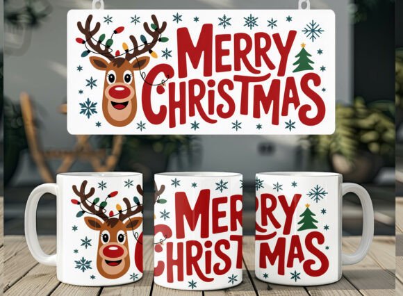 Download Merry Christmas Mug Sublimation PNG - Sub Collection