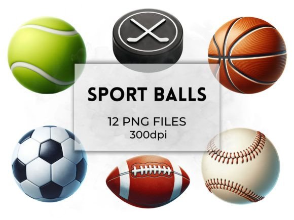 Download Sport Balls Clipart Illustrations Pack - Premium Bundle