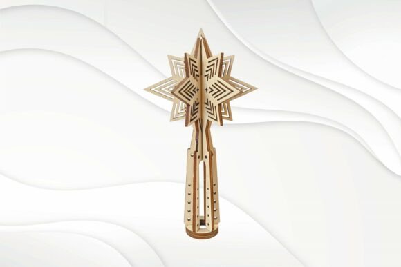 Download Christmas Tree Topper, Laser Cut Vector - Christmas tree Collection
