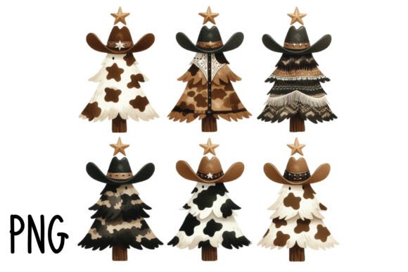 Download Christmas Trees Cowhide Western - Christmas tree Collection
