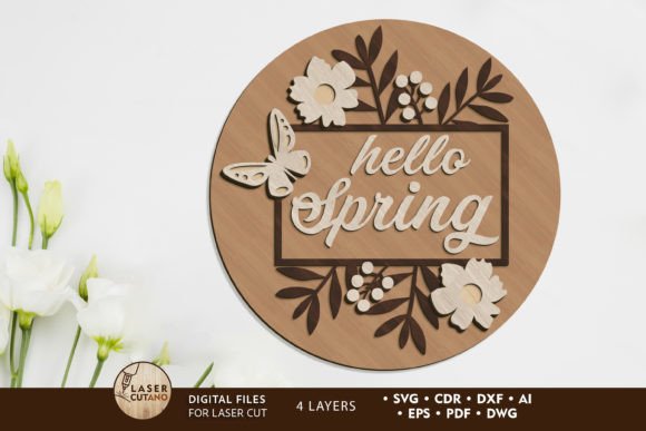 Download Hello Spring Decorative Wall Panel - Decorative wall Collection