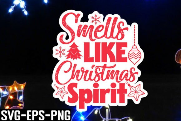 Download Smells Like Christmas Spirit SVG - Premium Bundle