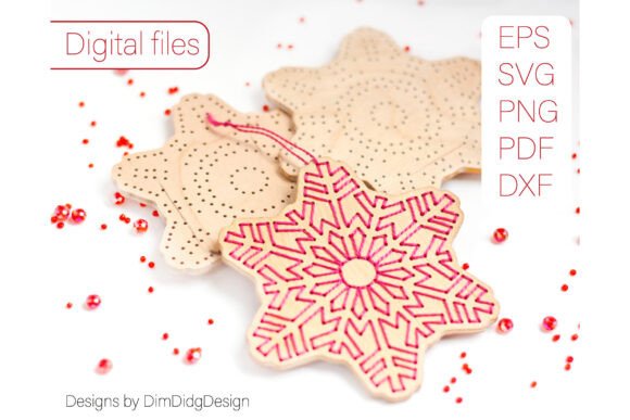 Download DIY Christmas Ornaments SVG Snowflake - Christmas ornaments Collection