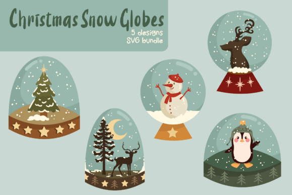 Download Christmas Snow Globe Bundle - Premium Resources