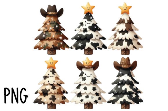 Download Christmas Trees Cowhide Western - Christmas tree Collection