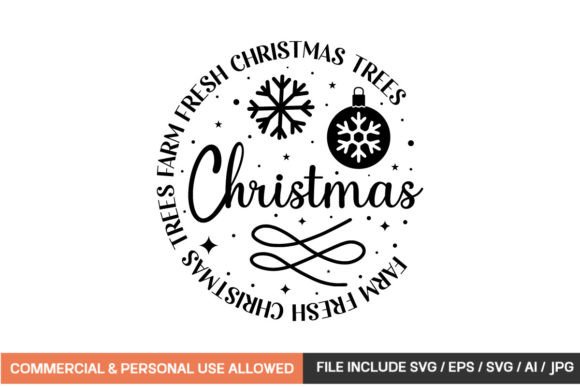 Download Farm Fresh Christmas Trees Svg Design - Christmas tree Collection