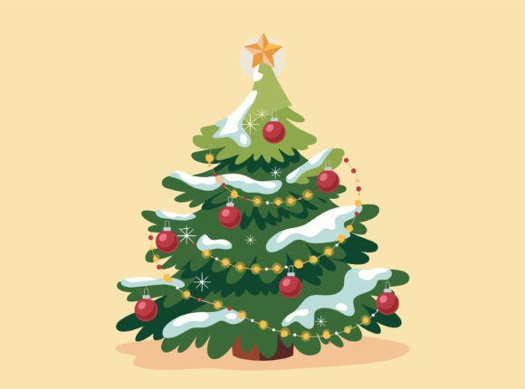 Download Christmas Tree Festive Design Vector - Christmas tree Collection