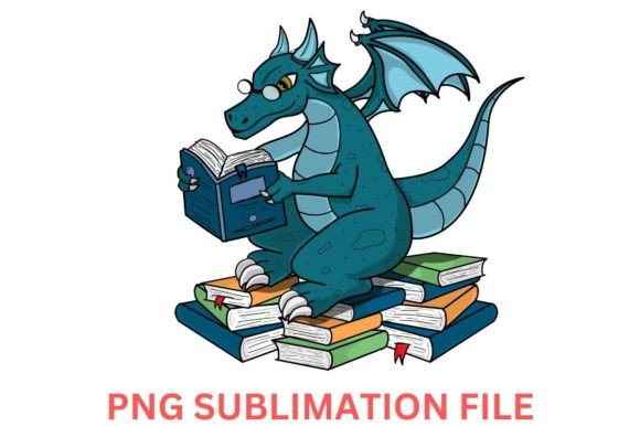 Download Whimsical Dragon Reader Books - PNG Sub - Sub Collection