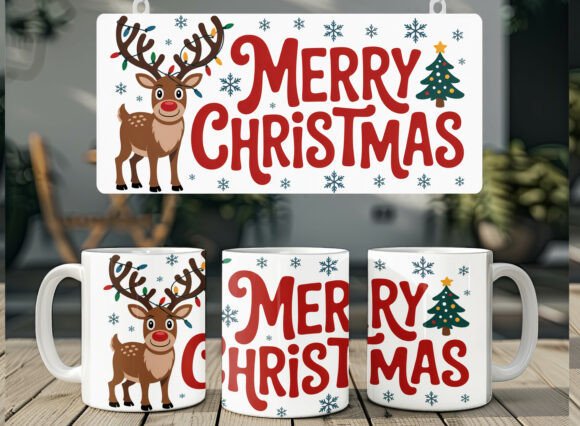 Download Merry Christmas Mug Sublimation PNG - Sub Collection