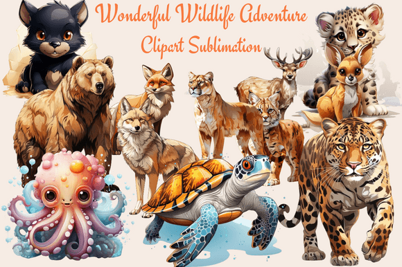 Download Wonderful Wildlife Adventure Clipart Sub - Sub Collection