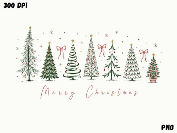 Download Minimal Christmas Tree Line Art PNG, - Christmas tree Collection