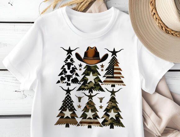 Download Christmas Trees Cowhide Western Png - Christmas tree Collection