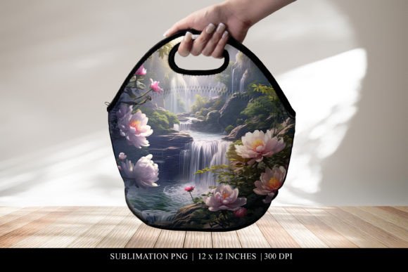 Download Sublimation Lunch Tote Bag Design PNG - Sub Collection